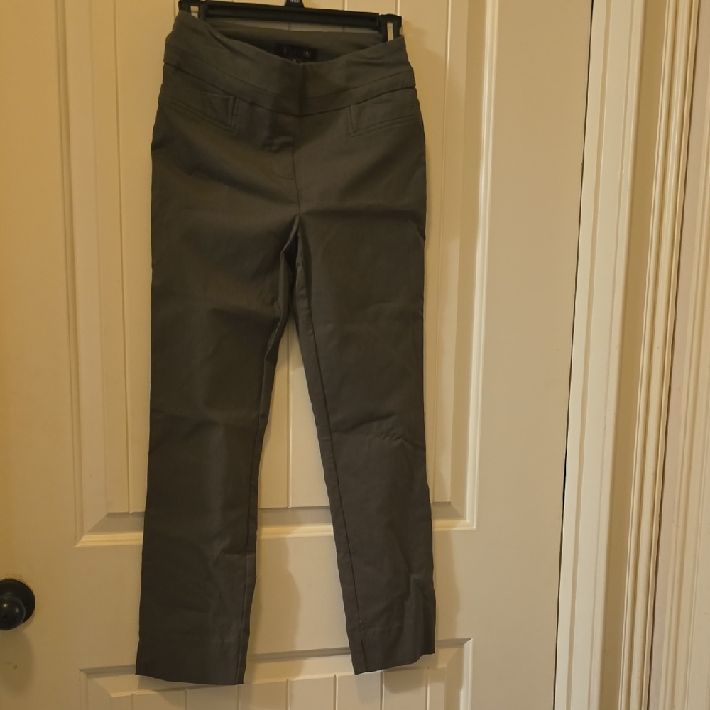 RENUAR‎ R1542 CIGARETTE-STYLE ANKLE PANT Green Size 0